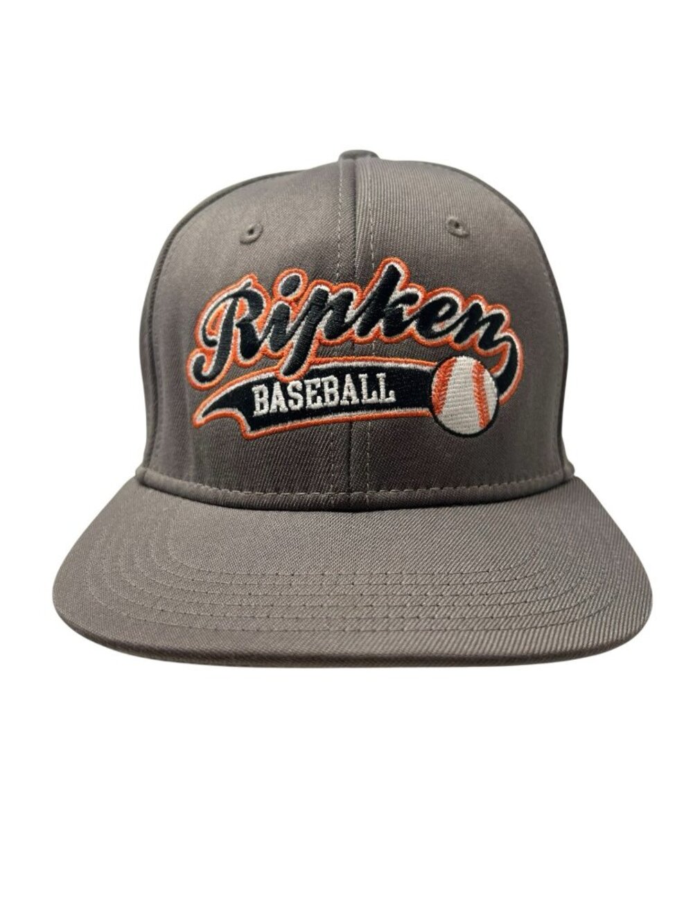 Cal Ripken Jr Baseball Youth XS Under Armour Fitted Hat Cap Camp Spell Out Logo